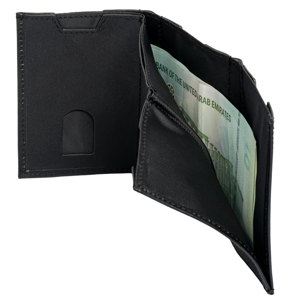 TWIST Micro Wallet – Slim Genuine Leather Card Holder