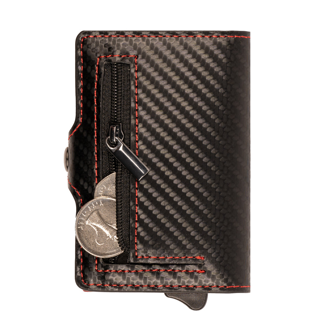 محفظة TWIST المصنوعة من ألياف الكربون بتقنية RFID