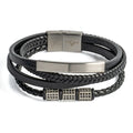 Twist Urban Voyager Leather Bracelet