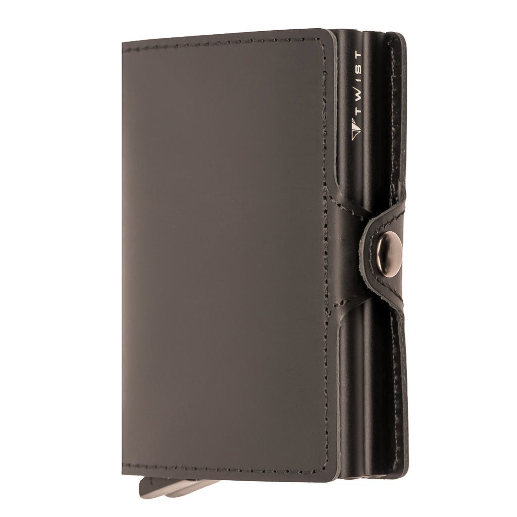 TWIST Classic Dos RFID Wallet – Premium Leather Card Holder (12-Capacity)
