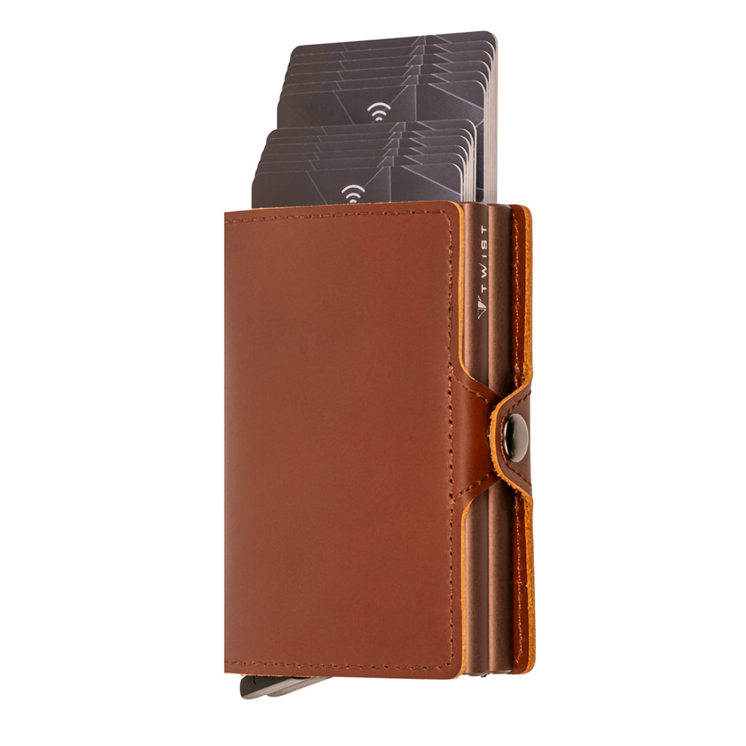 TWIST Classic Dos RFID Wallet – Premium Leather Card Holder