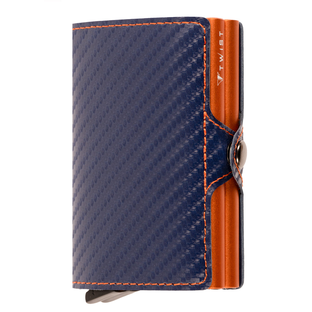 TWIST Fiber Dos RFID Wallet – Luxury Carbon Fiber Card Holder