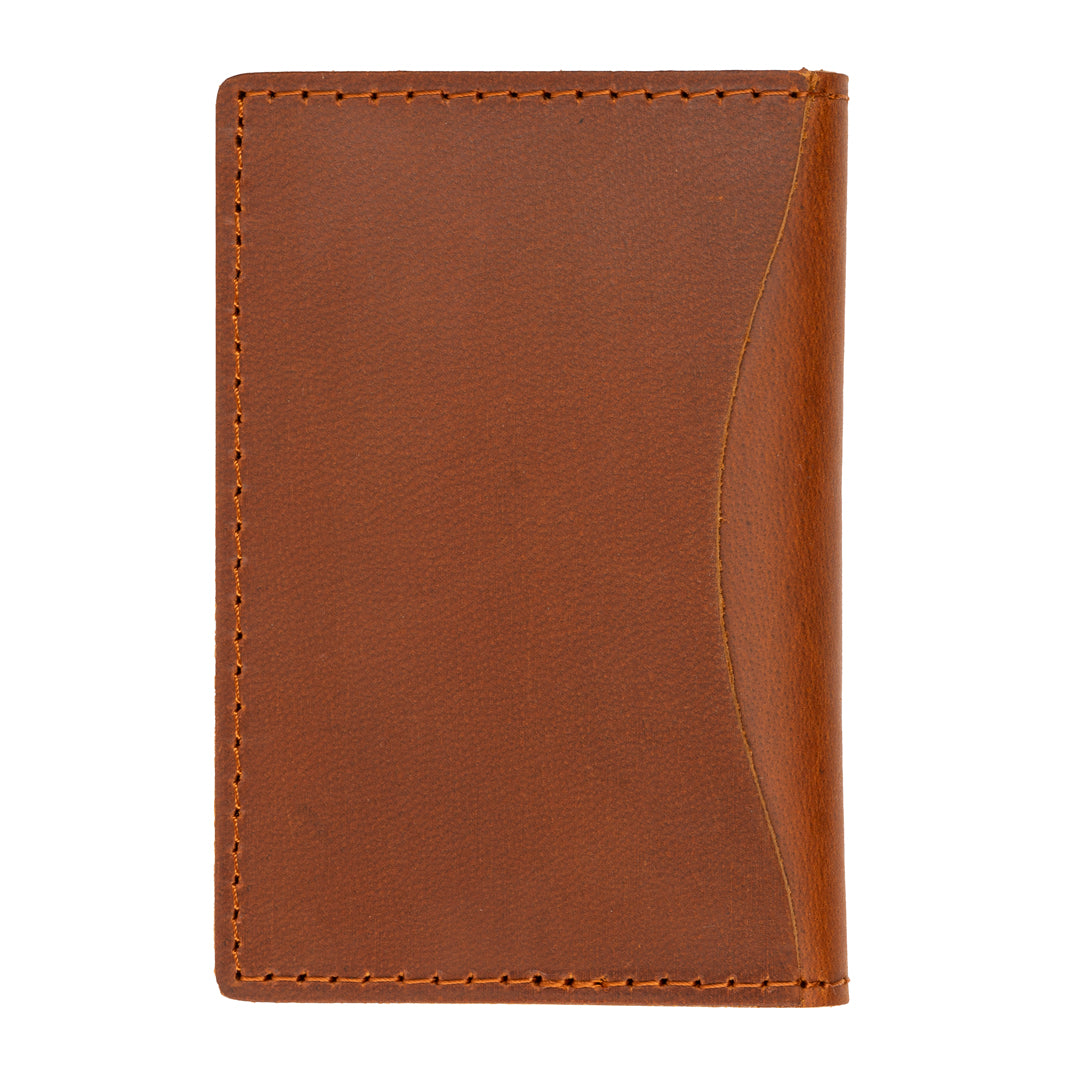 TWIST Practy Fold Wallet – Slim Brushed Leather Card Holder