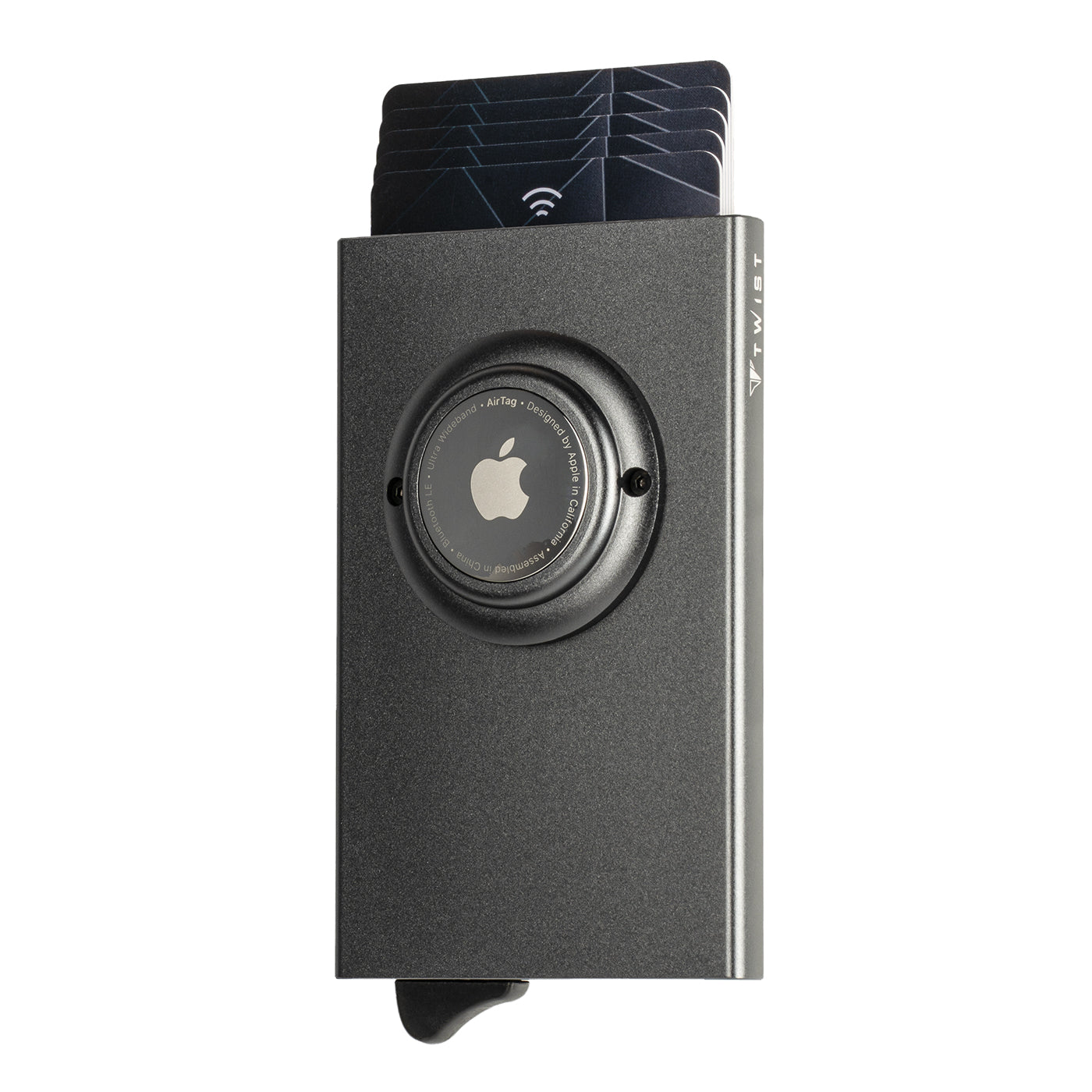 TWIST AT Solid Solo RFID Card Holder – AirTag Compatible