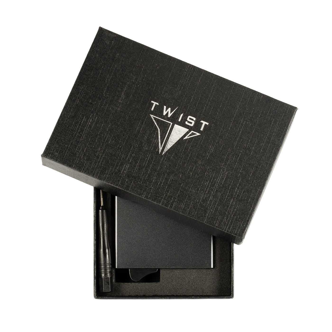 TWIST AT Solid Solo RFID Card Holder – AirTag Compatible