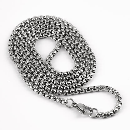 Twist Dual Bar Pendant – Engravable Back