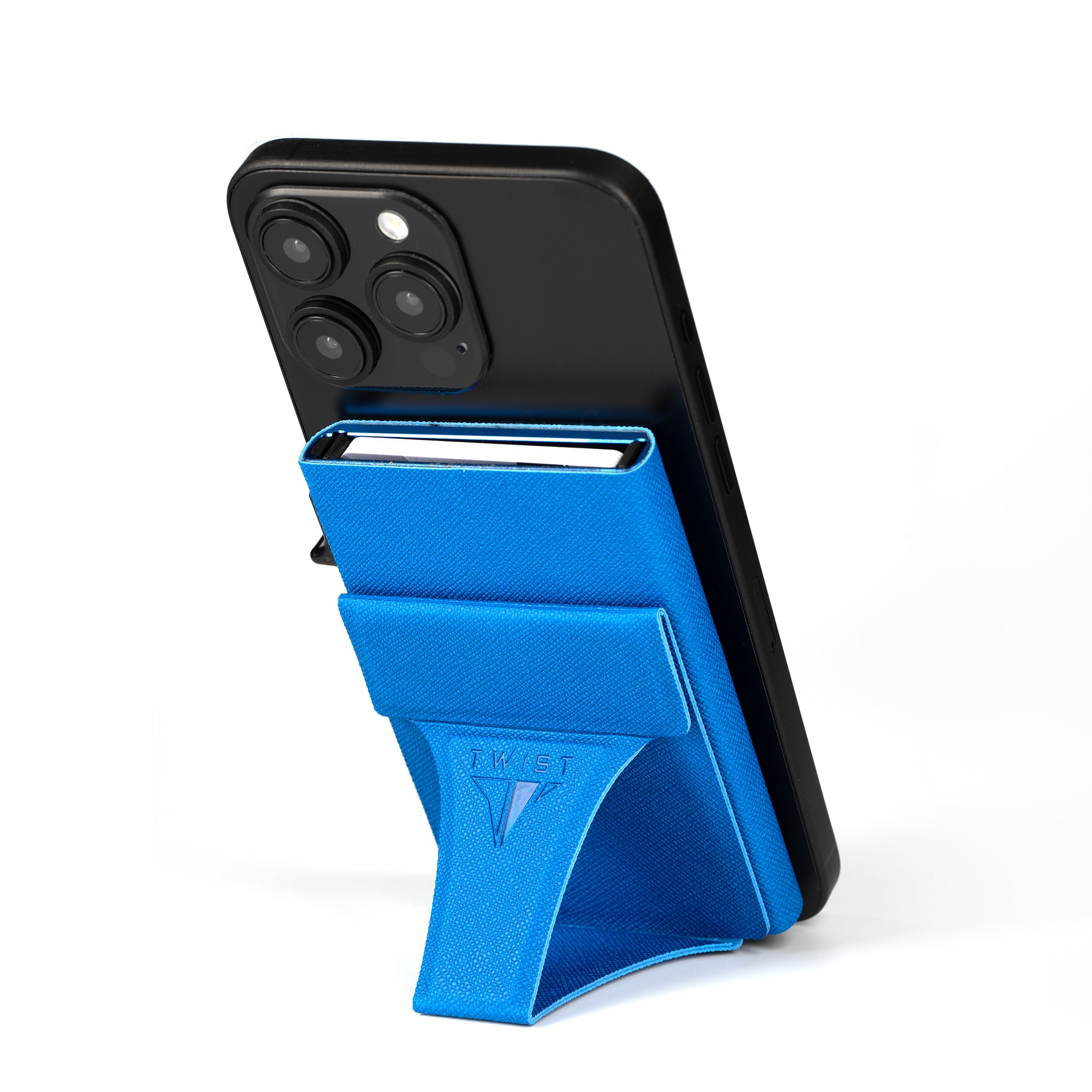 TWIST Magnetic MagSafe Wallet & Foldable Phone Stand – Holds 6 Cards