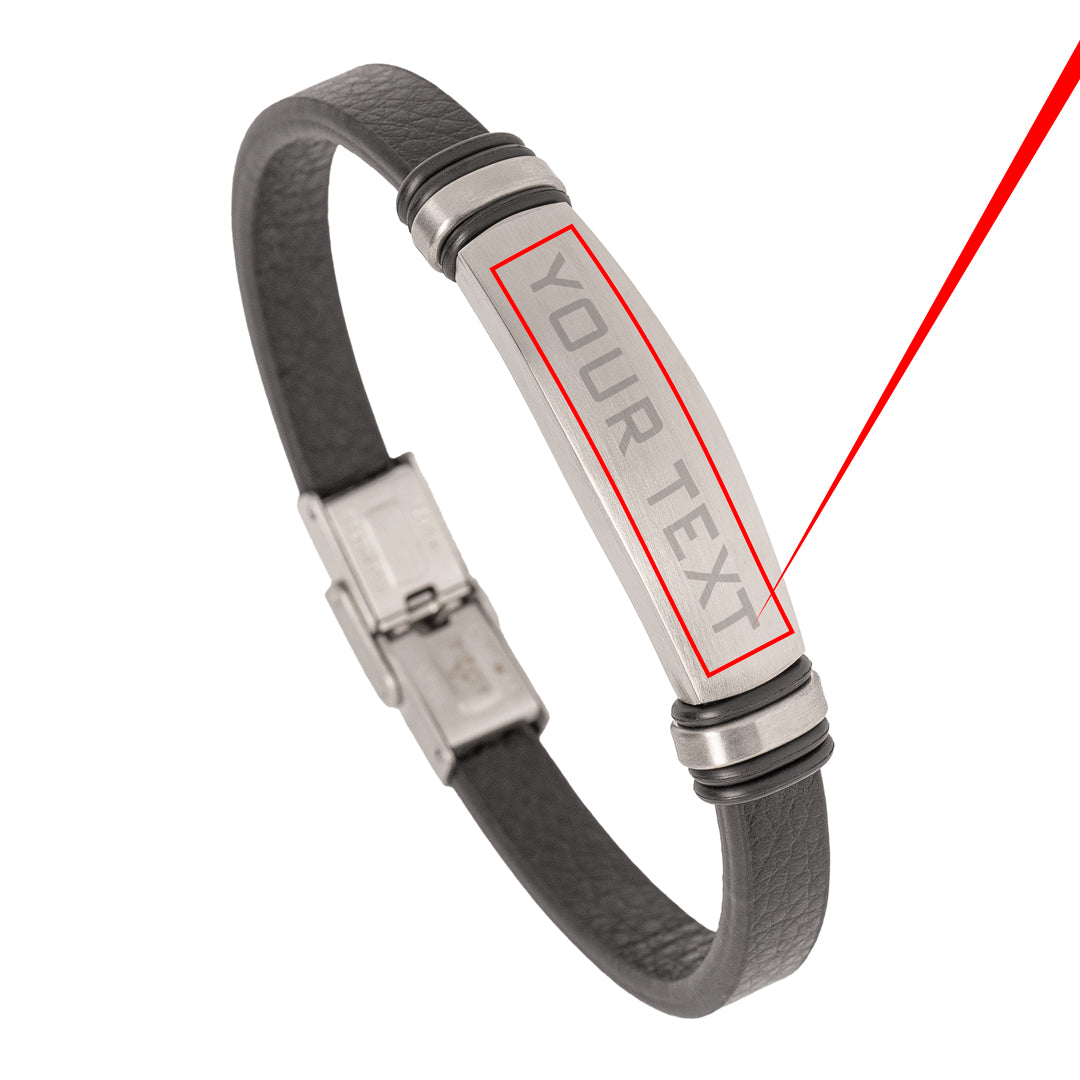 Twist Signature Leather Bracelet