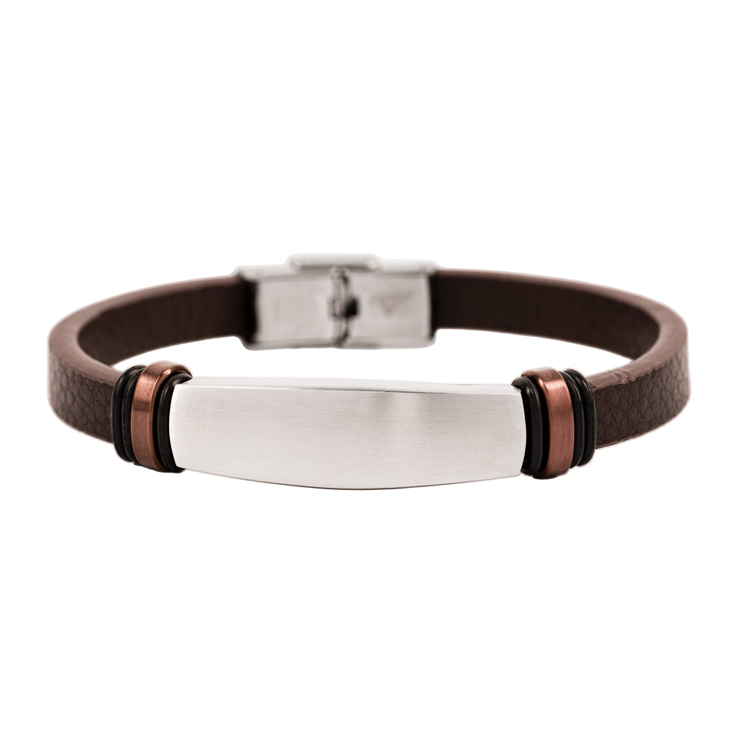 Twist Signature Leather Bracelet