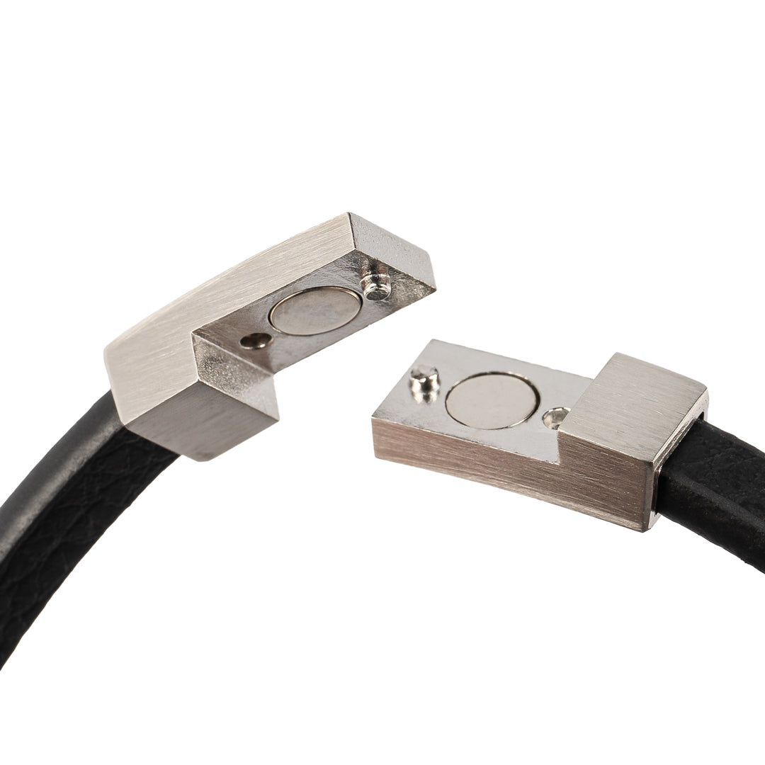 Twist Double Wrap Leather Bracelet