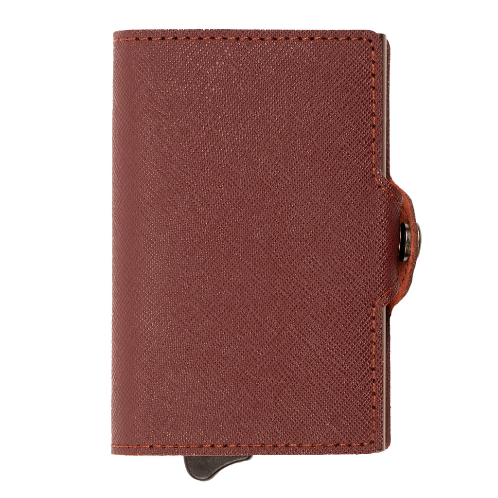 TWIST Terrano RFID Wallet – Premium Saffiano Leather Card Holder